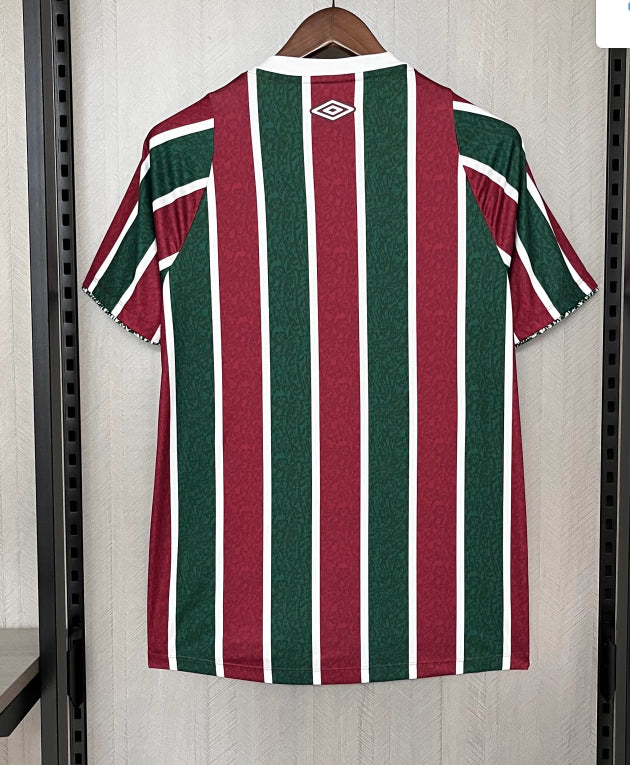 Camisa Fluminense I Home 2024/25 Torcedor Umbro Masculina Tricolor