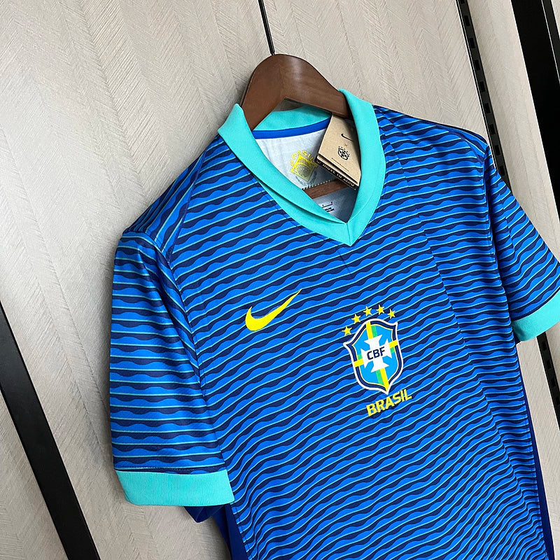 Camisa Brasil II Nike Torcedor 2024/25 Masculino Azul
