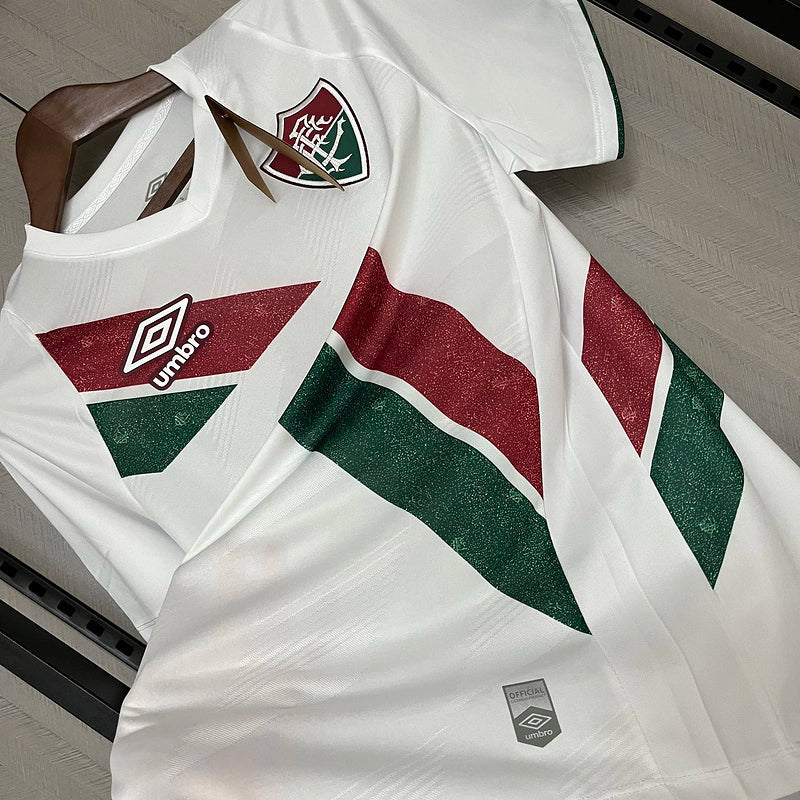 Camisa Fluminense II Away 2024/25 Torcedor Umbro Masculina Branco