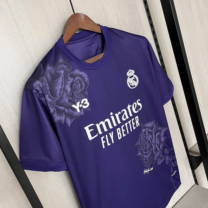 Camisa Real Madrid Edição Epecial Y-3 2024/25 Torcedor Masculina Roxo