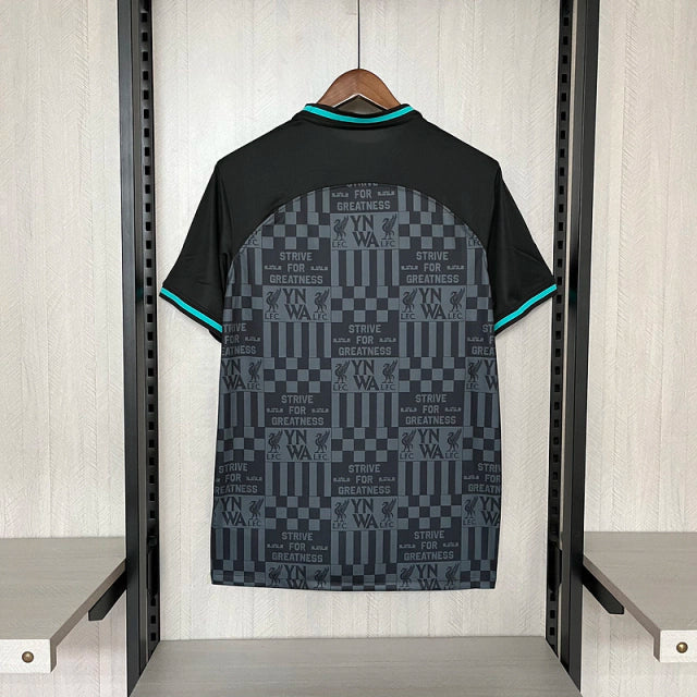 Camisa Liverpol x LeBron Nike Torcedor 2024/25 Masculino Preto