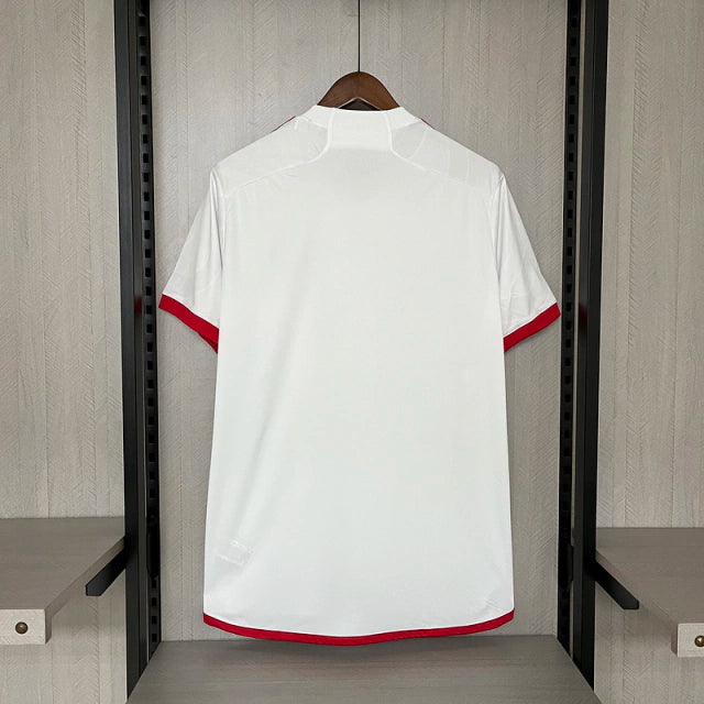 Camisa Flamengo II Away 2024/25 Adidas Torcedor Masculino Branco