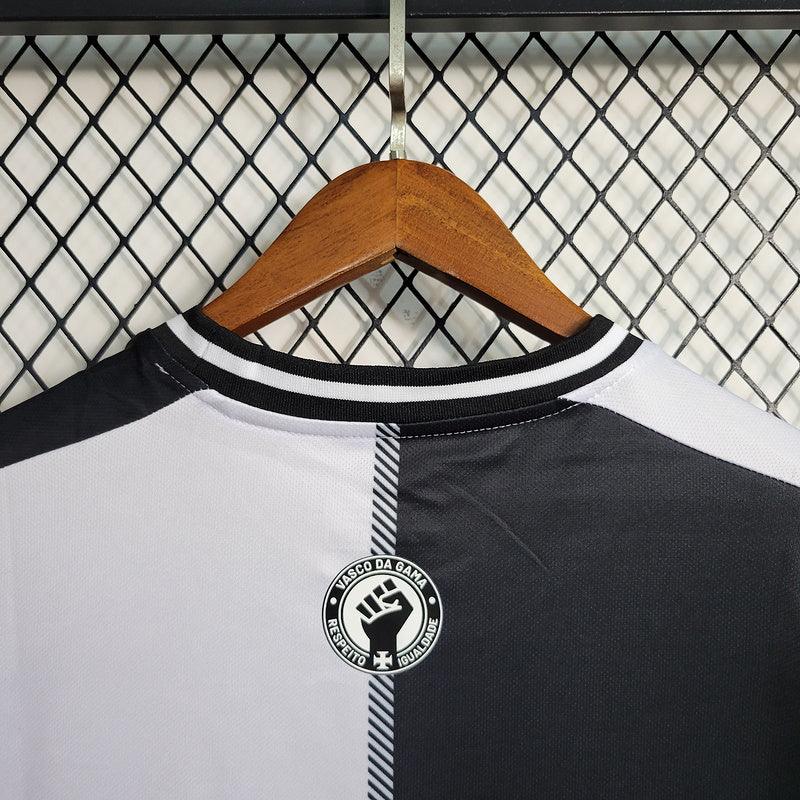 Camisa Vasco Da Gama Kappa 2023/24 Edição Especial - Preto e Branco