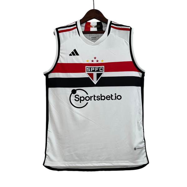 Camisa Regata do Tricolor Paulista Home I 23/24 - Branco