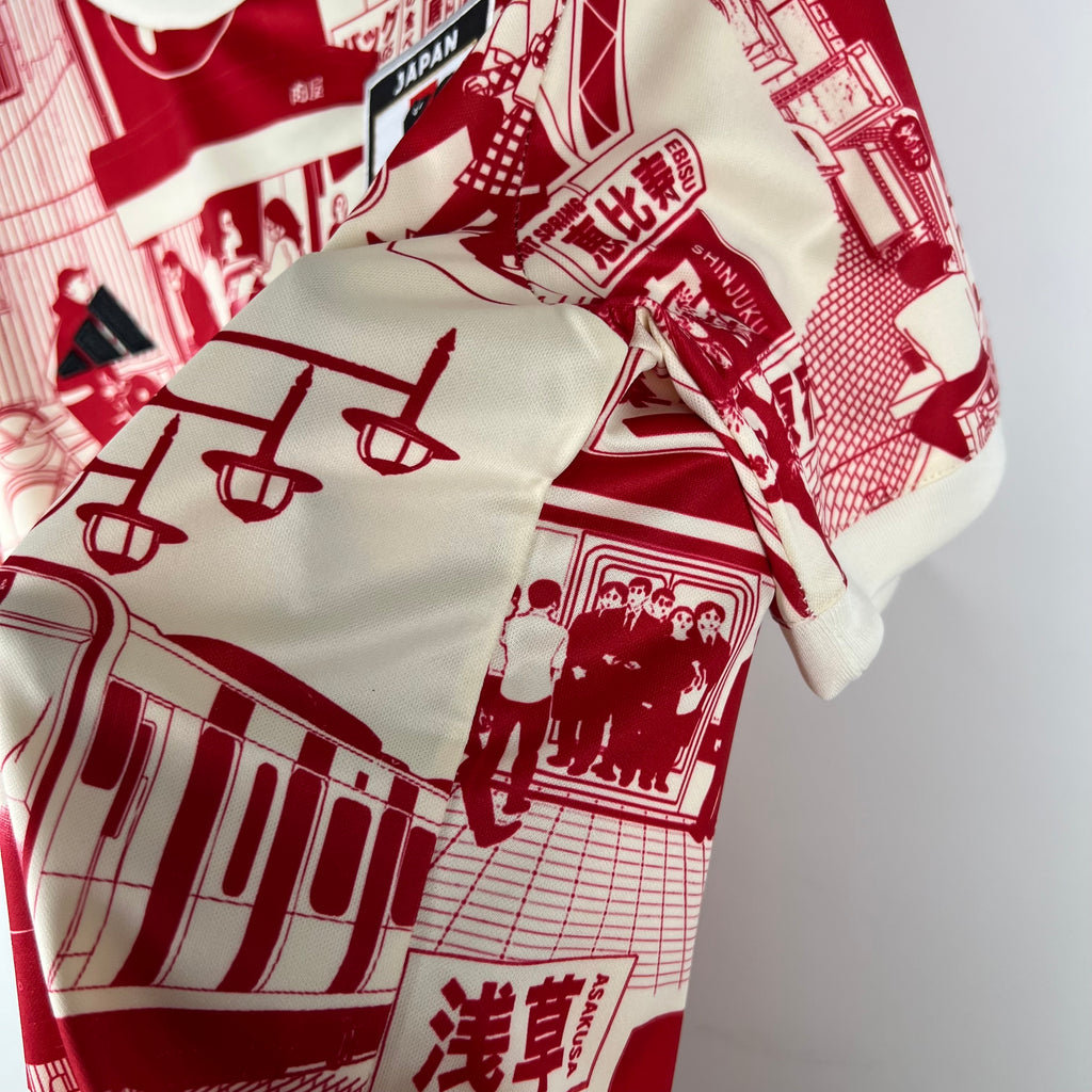 Camisa Japão Edição Especial Tokyo Adidas 2023/24 Torcedor Masculino Vermelho