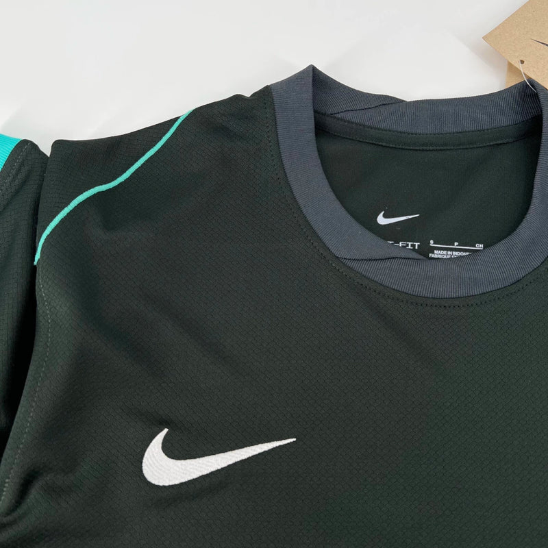 Camisa Liverpol II Away Nike Torcedor 2024/25 Masculino Preto