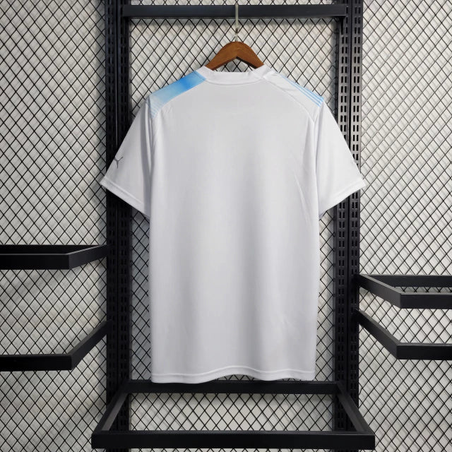 Camisa Olympique de Marseille I Puma 30 Anos UCL - 23/24 Torcedor Masculino Branco