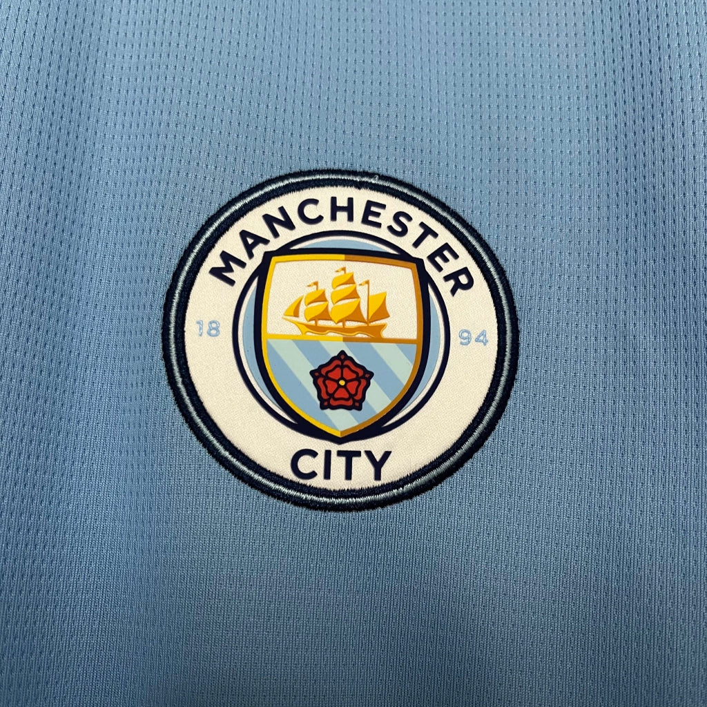 Camisa Manchester City I Home 2024/25 Torcedor Puma Masculina Azul