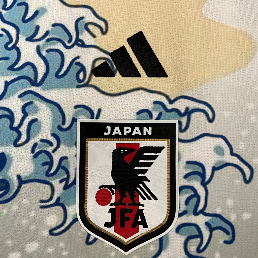 Camisa Japão Edição "Onda Hokusai" Adidas Torcedor 2023/24 Masculino