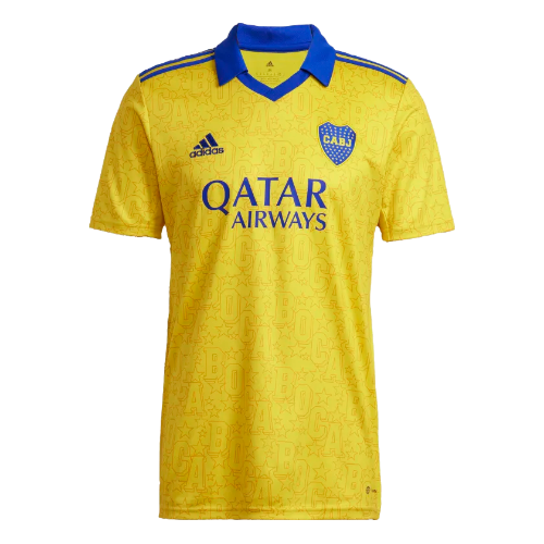 Camisa Boca Juniors II Away 2022/23 Torcedor Adidas Masculino - Amarelo