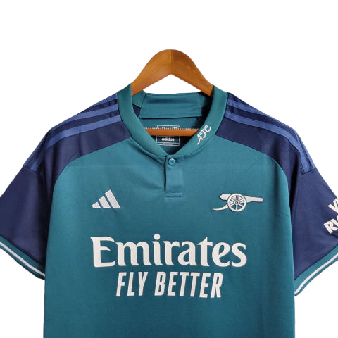 Camisa Arsenal II 23/24 Torcedor Adidas Masculina - Azul