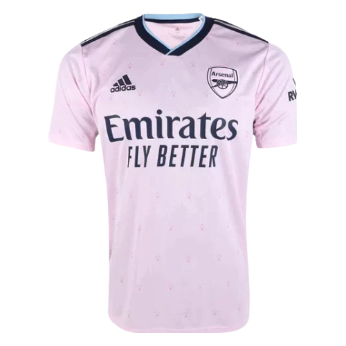 Camisa Arsenal III Third 2022/23 Torcedor Adidas Masculino - Rosa