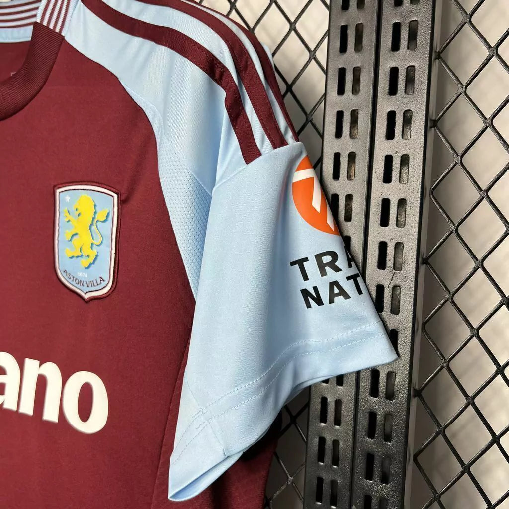 Camisa Aston Villa Adidas I Home 2024/25 Masculino Grená