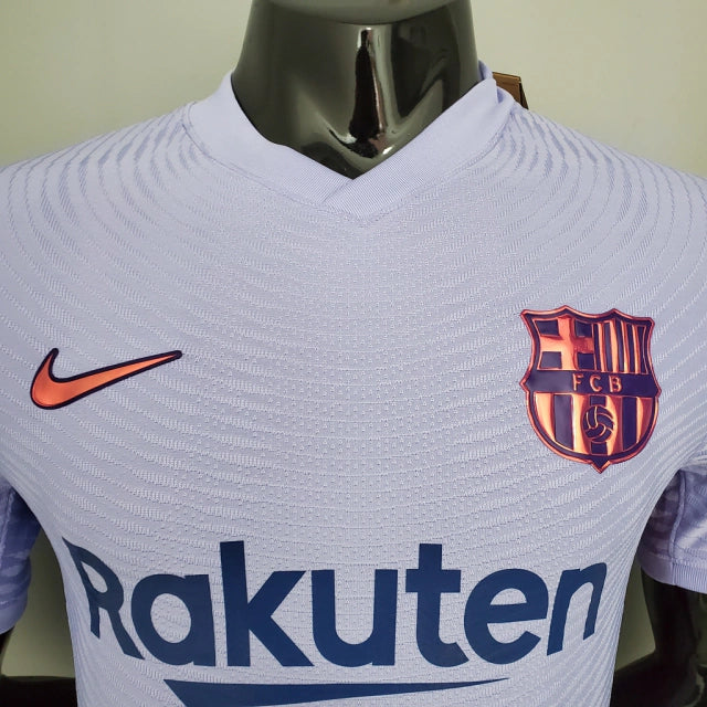 Camisa Barcelona Away 21/22 Jogador Nike Masculina - Lilás