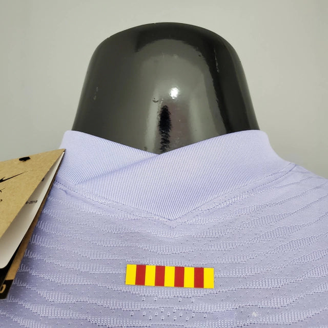 Camisa Barcelona Away 21/22 Jogador Nike Masculina - Lilás