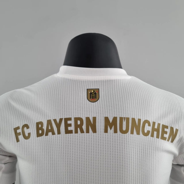 Camisa Bayern de Munique Away 22/23 Jogador Adidas Masculina - Branca