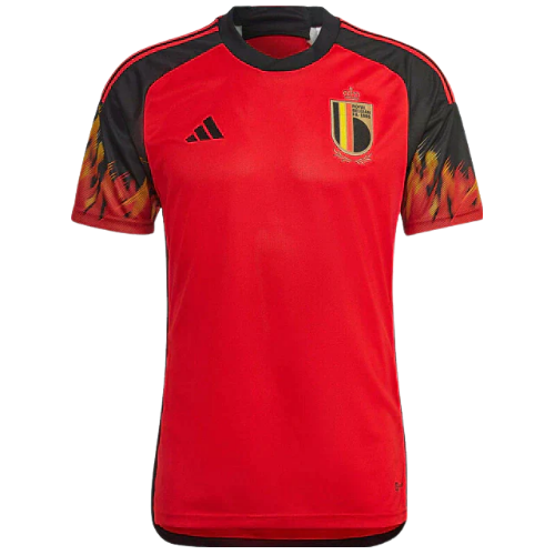 Camisa Adidas Bélgica I Torcedor 2023 Masculino Vermelho