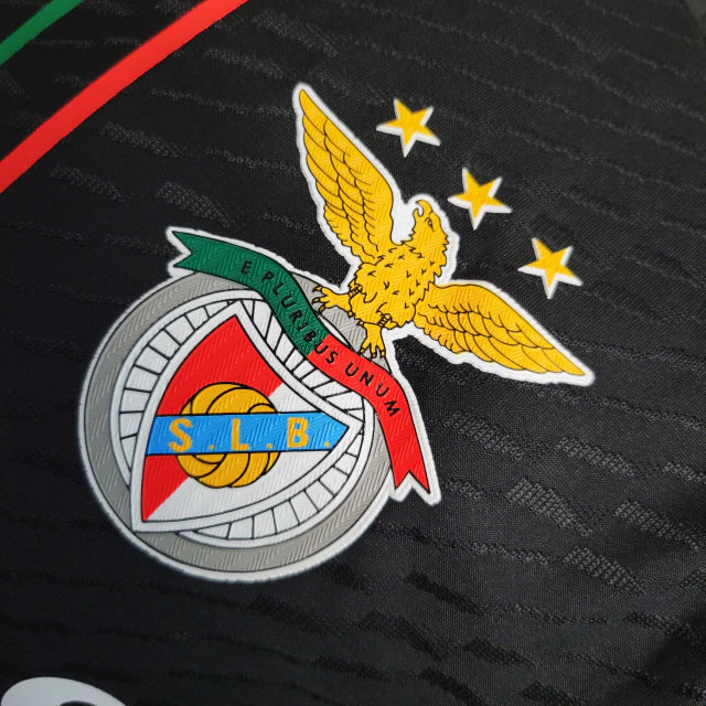 Camisa Benfica 23/24 Jogador Adidas Masculina - Preto