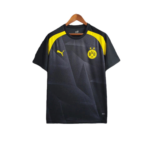 Camisa Treino Borussia Dortmund 23/24 - Torcedor Puma Masculina - Preto