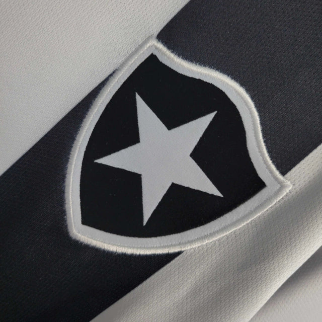 Camisa Botafogo I 23/24 Torcedor Masculina - Preto e Branco