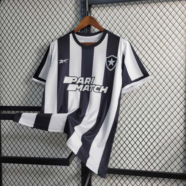 Camisa Botafogo I 23/24 Torcedor Masculina - Preto e Branco