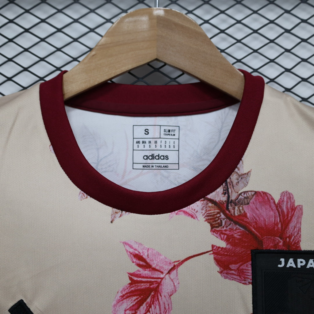 Camisa Japão Edição Especial Japan X Cherry Blossom Adidas Torcedor 2023/24 Rosa