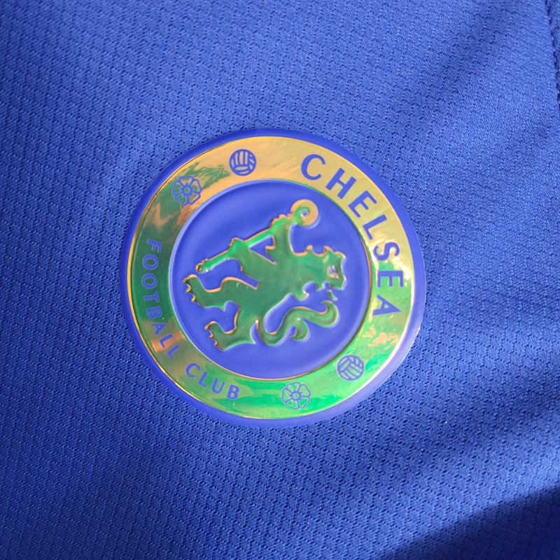 Camisa Chelsea I Home 2023/24 Torcedor Masculina Azul