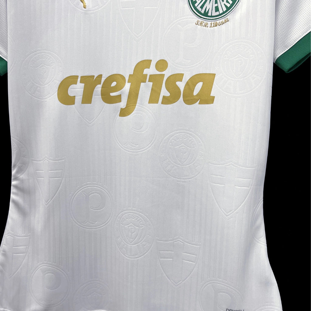 Camisa Palmeiras II Puma Torcedor 2024/25 Feminina Branca