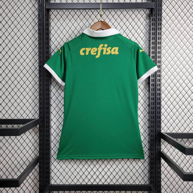 Camisa Palmeiras I Puma Torcedor 2024/25 Feminina Verde