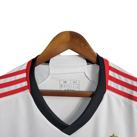 Camisa Flamengo II Regata 23/24 - Torcedor Adidas Masculina - Branco