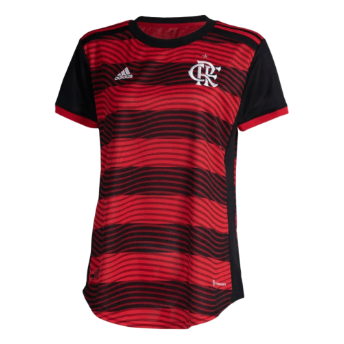 Camisa Flamengo I Home 2022/23 Feminina - Vermelho