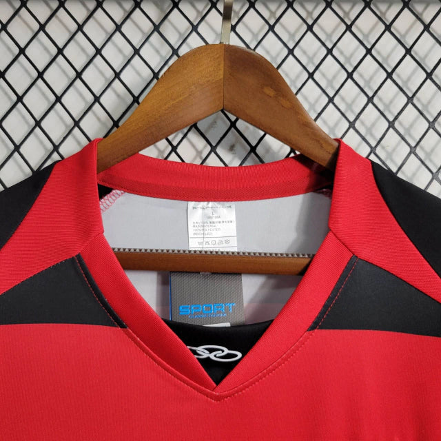 Camisa Retrô Flamengo Home I 2011 Olympikus Masculino Vermelho e Preto