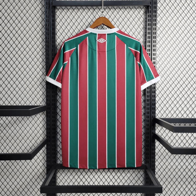 Camisa Fluminense I Home 2023/24 Torcedor Umbro Masculino Grená