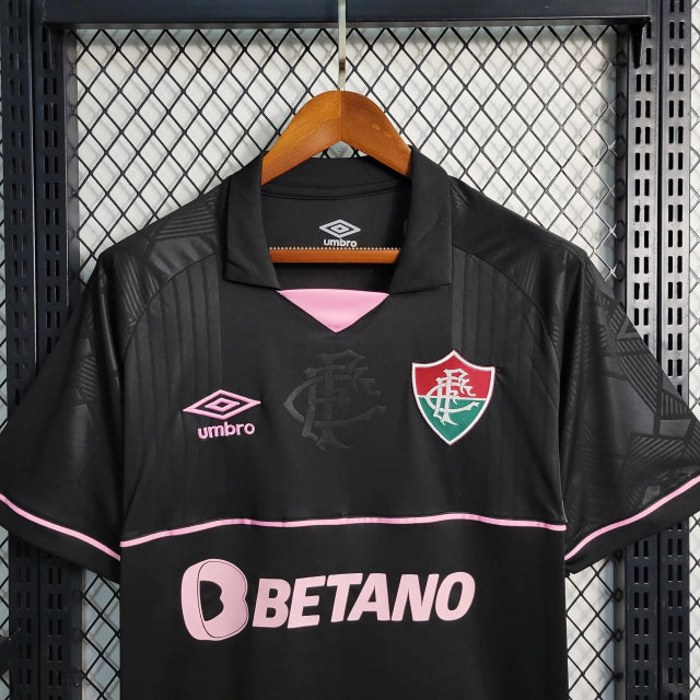 Camisa Fluminense Goleiro 23/24 Torcedor Umbro Masculina - Preto