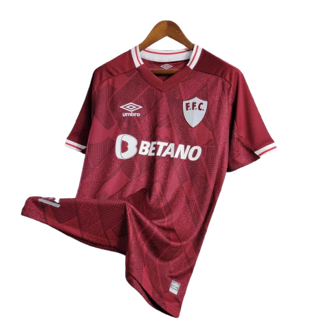 Camisa Fluminense II 2023/24 Torcedor Umbro Masculino Vinho