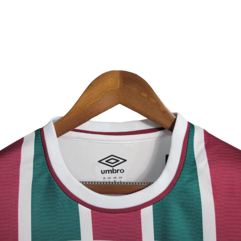 Camisa Fluminense Treino 23/24 - Torcedor Umbro Masculina - Branco