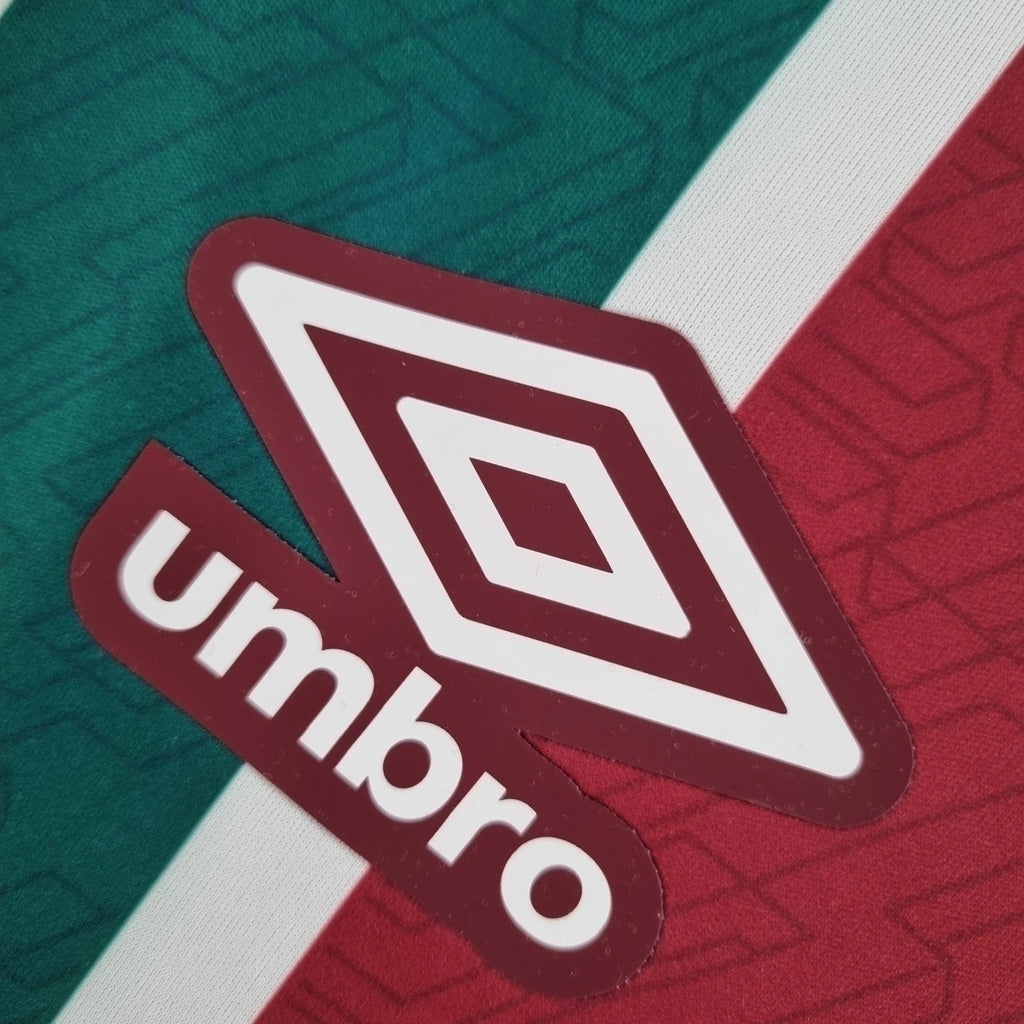 Camisa Fluminense I Home Umbro 2022/23 Torcedor Masculino Tricolor