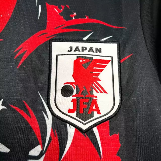 Camisa Japão Saiyajin Blood Adidas Torcedor 2024/25 Masculino Preto