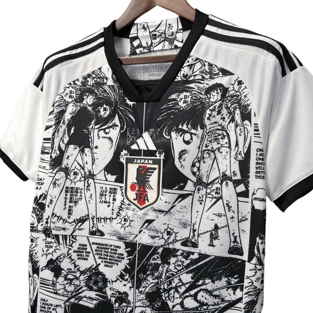 Camisa Japão 2023/24 Torcedor Versão Capitão Tsubasa Masculino Branco