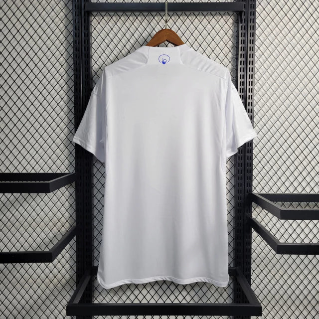 Camisa Leeds I Adidas Torcedor 2023/24 Masculino Branco