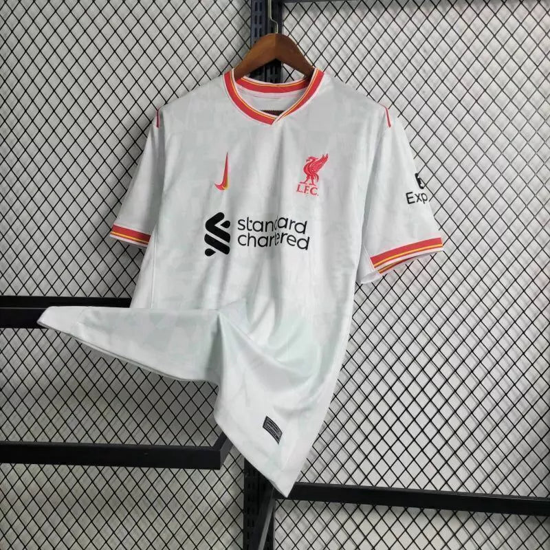 Camisa Liverpool III Nike Torcedor 2024/25 Masculino Branco