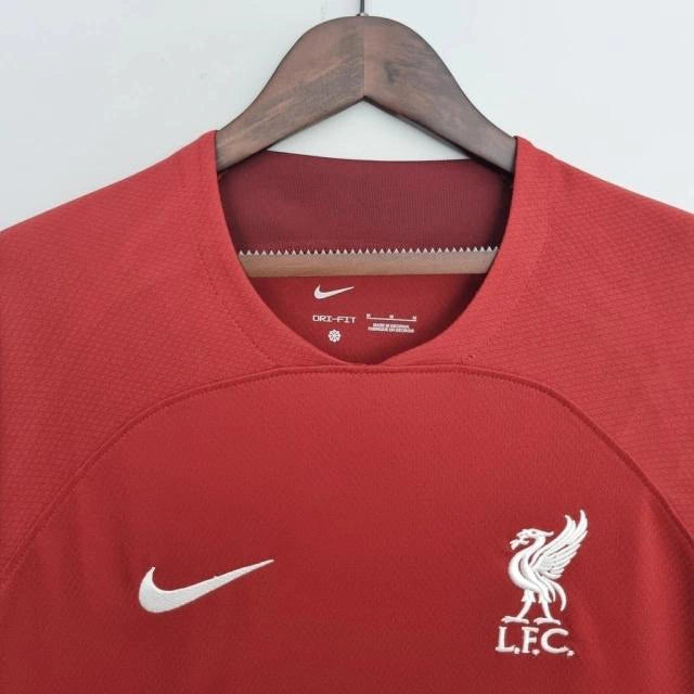 Camisa Liverpool Home Nike Torcedor 2023/24 Masculino Vermelho