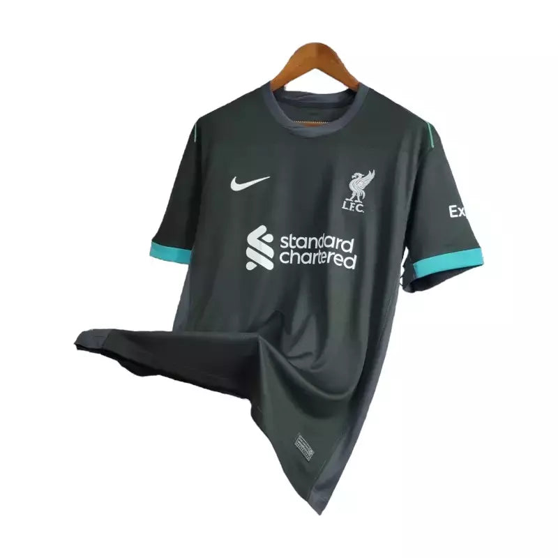 Camisa Liverpool II Away Nike Torcedor 2024/25 Masculino Preto