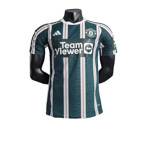 Camisa Manchester United Away 23/24 Jogador Adidas Masculina - Verde