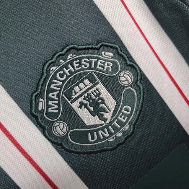 Camisa Manchester United Away 23/24 - Torcedor Adidas Masculina - Verde