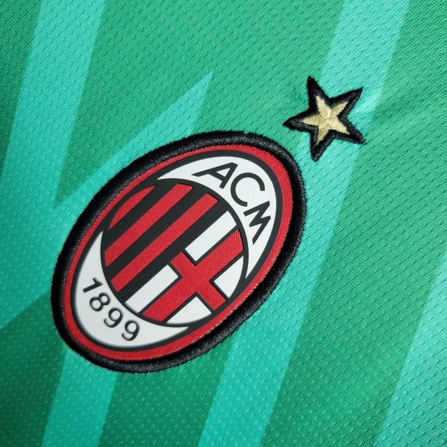 Camisa Milan Goleiro 23/24 - Torcedor Puma Masculina - Verde