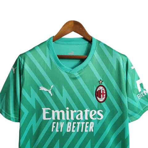 Camisa Milan Goleiro 23/24 - Torcedor Puma Masculina - Verde