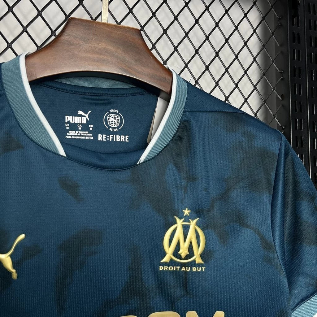 Camisa Olympique Marseille II Away Puma 2024/25 Torcedor Masculino Azul Escuro