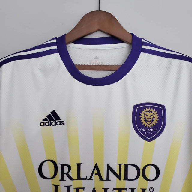 Camisa Orlando City Home 22/23 Torcedor Adidas Masculina - Branco