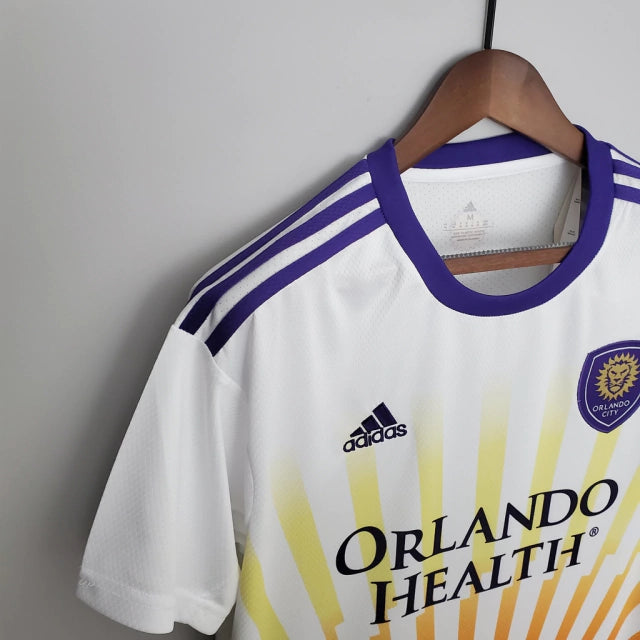 Camisa Orlando City Home 22/23 Torcedor Adidas Masculina - Branco